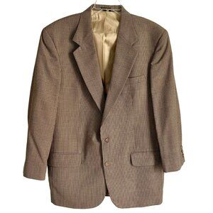 Oscar de la Renta 2 Button Wool Blazer Jacket Men's Size 42 L